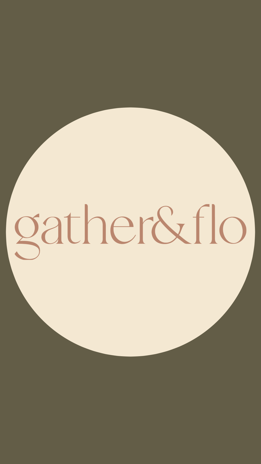 Ocean Bottle collab Gather&Flo