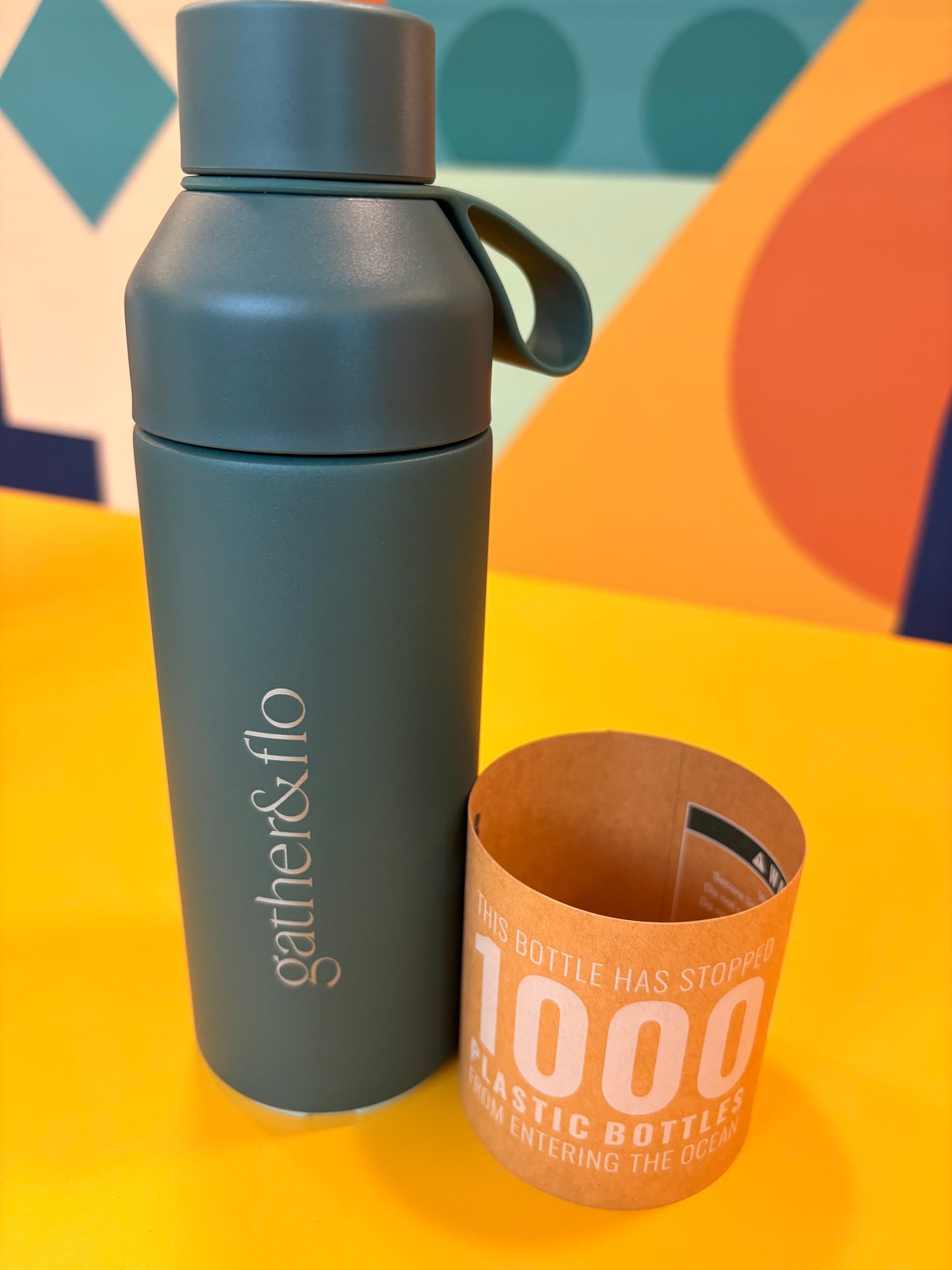 Ocean Bottle collab Gather&Flo